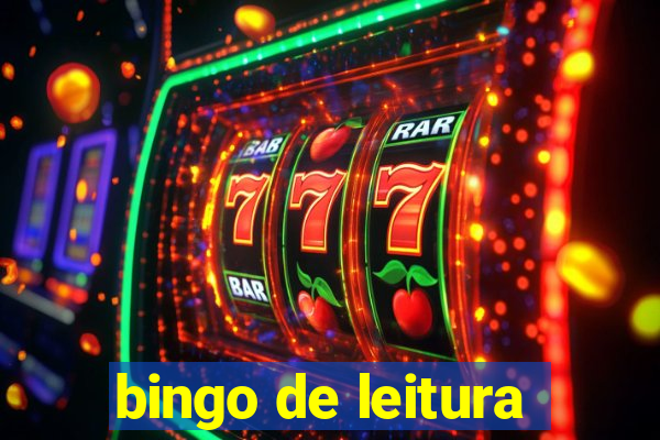 bingo de leitura